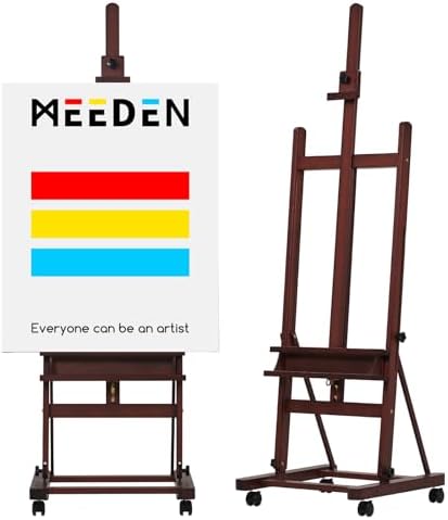 MEEDEN Adjustable H Frame Art Easel: Easel Stand for Painting and Display