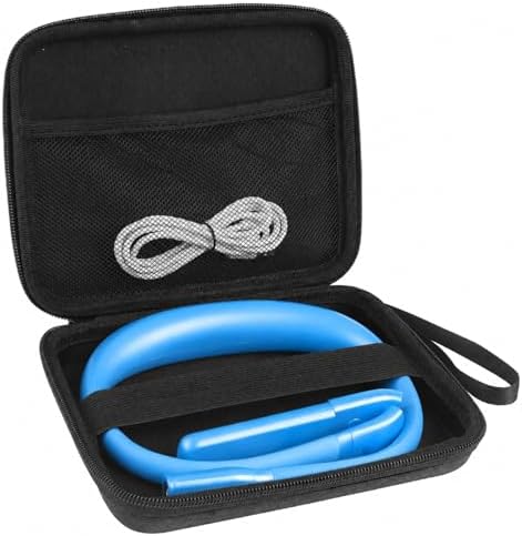 Neck Book Light with Storage Case, 3 Color Dimmable Reading Light