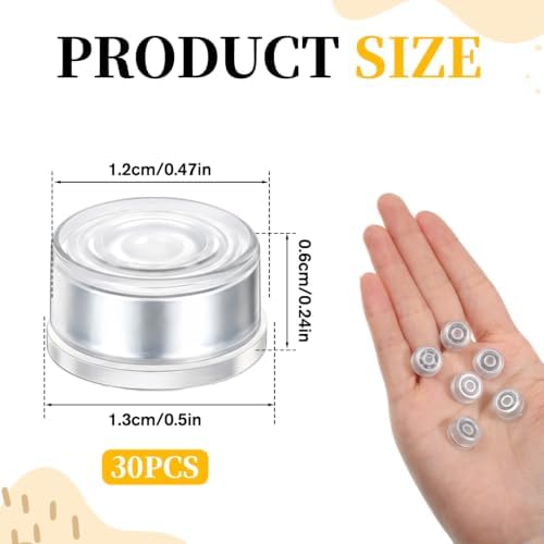 30 Pcs Spinners for Card Making, DIY Rotating Bearings, 360° Rotation Smoot