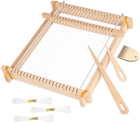Lemonfilter 9.45x11 Weaving Loom for Kids Ages 6 8 10 Girls Beginners Gift