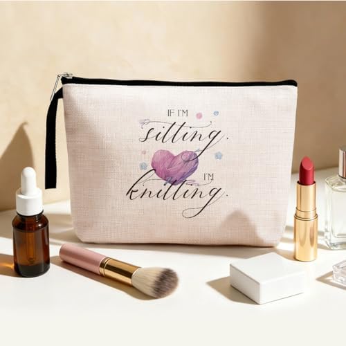 Knitting Bag, Funny Gifts for Crocheting Gifts Christmas Birthday Gifts