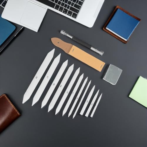 YARNOW Sketch Drawing Art Blending Stumps and Tortillions Set and Kneaded Eraser with Sandpaper Pencil Sharpener 33pcs and Pencil Extension Tool for Studio Work and Outdoor Sketching