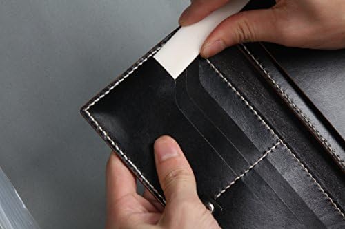 Wuta Bone Folder Leather Craft Tools 4 Pcs DIY Leather Shaping for DIY Handmade Leather Burnishing Bookbinding Cards and Paper Crafts