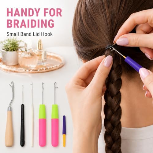 Crochet Hooks Set of 6, Multiple Hook Styles