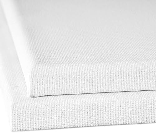 8 Pack Pre Drawn Canvas for Painting for Adults, Sip and Paint Party Supplies Canvas Painting Set for Artist, Stretched Outline CanvasCouples Paint Couple Party Favor(8x10)