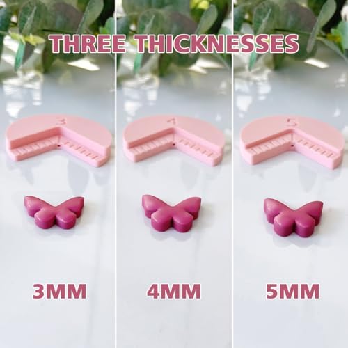 Keoker Polyme Clay Bead Hole Maker, Bead Clay Cutters, Polymer Clay Tool, Earring Drill Guide