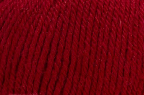 100% Baby Alpaca Yarn for Knitting & Crocheting - Set of 3 Skeins of Premium Yarn DK - Lightweight, Hypoallergenic & Thermal Peru Made - Ideal for Delicate Projects (RE025 - Dark Red)