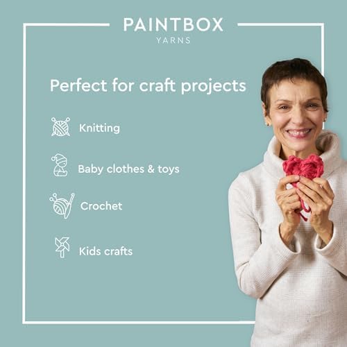 Paintbox Yarns 100% Cotton Aran Yarn 1.76oz / 50g, 93yds / 85m