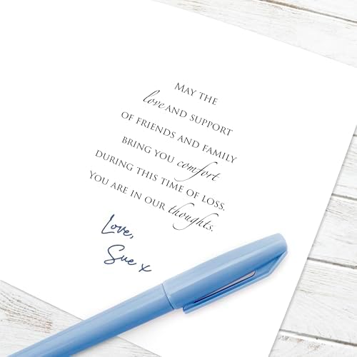 Katy Sue Designs Thinking of You Peelables Stickers for Card Making. 48 Peelable Verses & Sentiments/Peel Offs for Card Making Supplies. Each Peel-Off Sticker is 4 x 3.5 inches