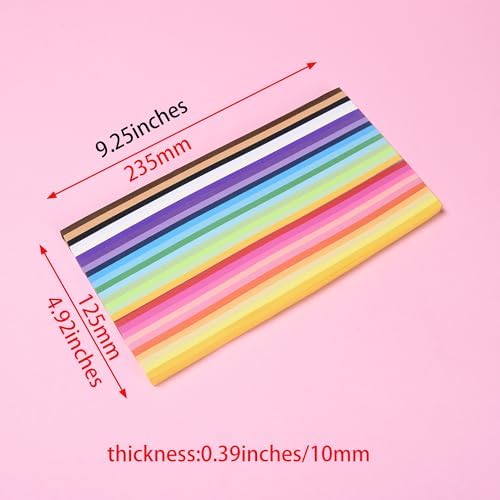 2700 Sheets 27 styles Double Side Origami Star Paper Strips for DIY Hand