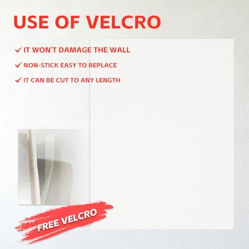Canvas for Painting - 6 Pack 8x8 Painting Canvas Boards,Free Wall-Mounted Traceless Stickers,Suitable for Painting Supplies, Acrylic, Oil, Watercolor, and Tempera.