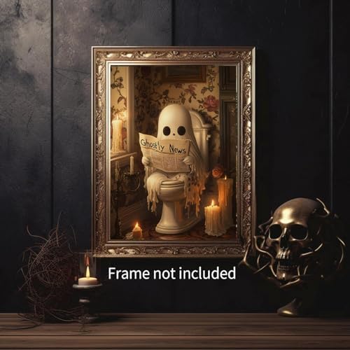 AIBOERL Paint by Numbers Kit for Adults Beginner,HalloweenGhost,12X16In