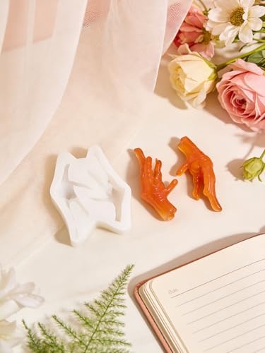 3D Chicken Feet Silicone Mold, Non-Stick Food Shape Candle Molds for Chocolate, Resin, Soap | Cute Chicks Fondant Molds for Baking Baby Shower & Birthday Party DIY Crafts‌ (Chicken Feet)