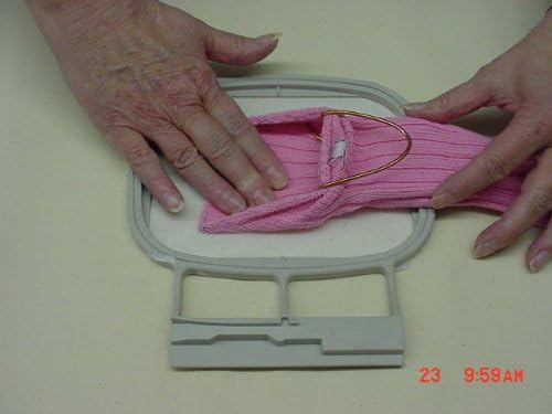 2 Sock Easy Embroidery Machine Hooping Aid / Hoops Set of 2 = Adults and Kids