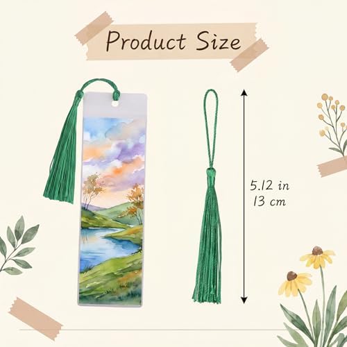 200 Pcs Bookmark Tassels, 5.1in Mini Craft Tassels with Loops, 20 Colors