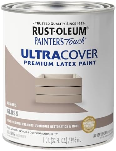 Rust-Oleum Almond Painter's Touch 2X Ultra Cover Premium Latex Paint