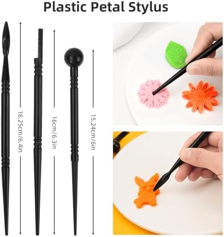 AULEEP 35 PCS Clay Sculpting Tools Kit, Air Dry Clay Tool for Pottery Craft