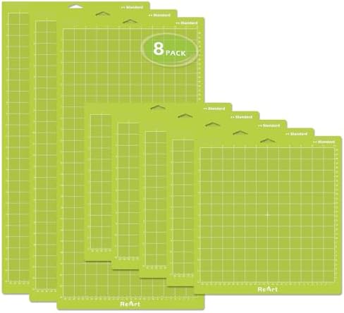 ReArt Cutting Mat - Standard 12x24 Inch 3 Packs and 12x12 Inch 5 Packs