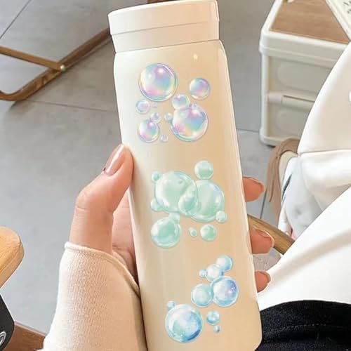 50PCS Iridescent Bubble Stickers Pack