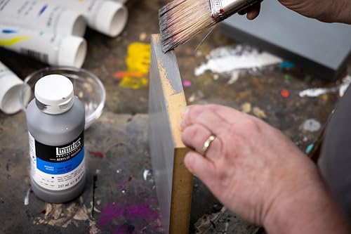 Liquitex Professional Gesso Surface Prep Medium, 237ml (8-oz), White