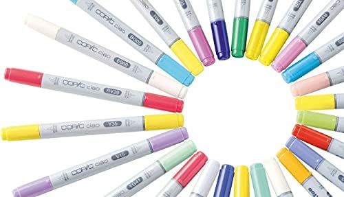 Copic Markers R000 Ciao with Replaceable Nib, Cherry White