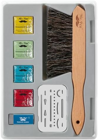Mr. Pen- Art Eraser Set, 7 pcs, Pencil Eraser, Artist Eraser, Art Erasers