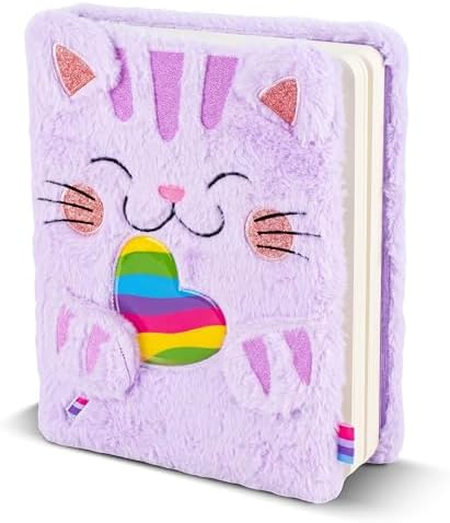 VOTUM Sketch Book: Personalized Artist Sketchbook: Sketching, Drawing and Creative Doodling. Notebook and Sketchbook to Draw and Journal with Stickers and Pens (Cat)