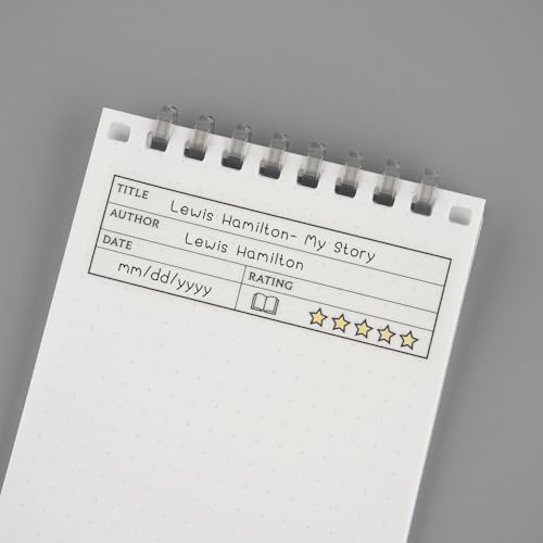 Japanese 5 Star Book Rating Tracker Writable Washi Tape / 25mm x 10M / 125 Stickers