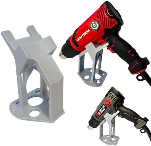 Heat Gun Stand Holder compatible with CRAFTSMAN and compatible with PORTER-CABLE Heat Guns - 1058 Designs