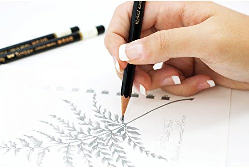 Tombow 61002 Mono Drawing Pencil, Combo Pack with Zero Eraser, Graphite 6-Pack, Black, 0.5mm