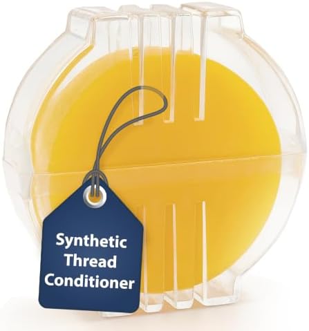 Thread Wax and Thread Conditioner - for Sewing and Gloss Threads Waxer. Magic Conditioner for Hand Sewing Embroidery. Hand Quilting Supplies to Strengthen and Reduce Knots