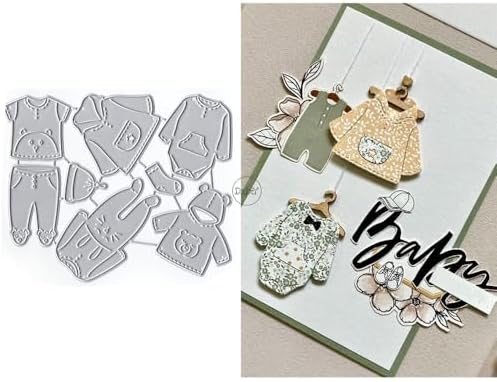 Baby Clothes Hats Socks Metal Cutting Dies for Card Making