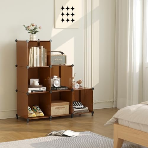 AWTATOS Closet Organizer, 6 Cube Storage Organizer, Closet Storage Shelves