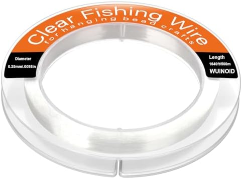 Fishing Line Wire Monofilament Clear Nylon String for Fishing Hanging Craft