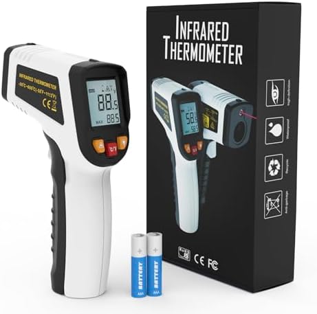 KNINE OUTDOORS Infrared Thermometer Gun, -58℉ to 1112℉
