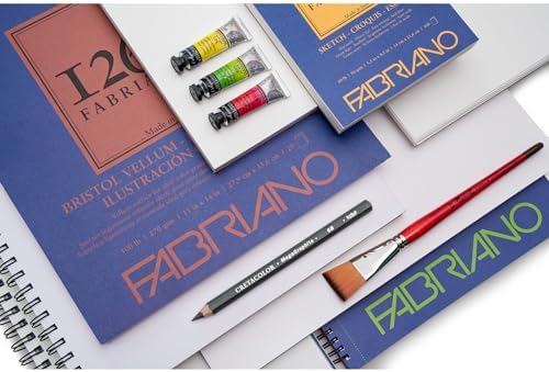 Fabriano 1264 Drawing Pad, 18" x 24", 75 lb.