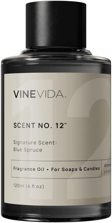 VineVida 4oz Blue Spruce Fragrance Oil - Made in USA Candle & Soap Scents