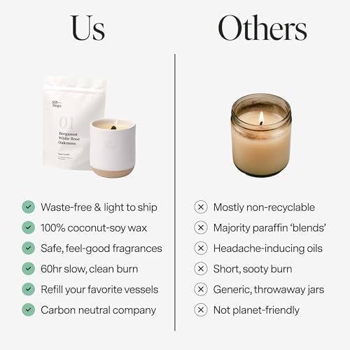 Siblings Candle Refill Kit No. 05, Clove Lavender Cedarwood