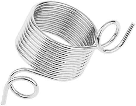 STOBOK Stainless Steel Knitting Thimble Yarn Ring Guide for Knitting Crafts Norwegian Style