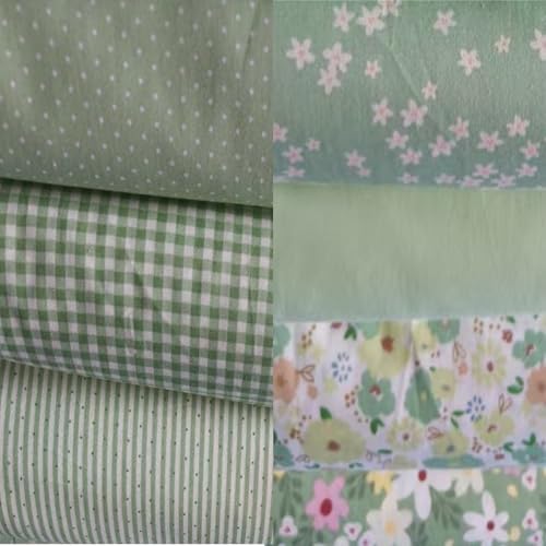 Cotton Fabric DIY Making Supplies Quilting Patchwork Fabric Fat Quarter Bundles DIY for Quilting Cotton Patchwork Cushions (Blue Cat, 20" x 20")