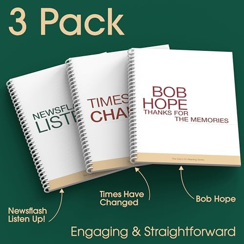 Keeping Busy Large Print Books 2 Dementia Activities for Seniors | Alzheimer Products for Elderly Patients | Funny Story Paperback Short Stories for Senior Citizens w/Memory Loss or Alzheimers