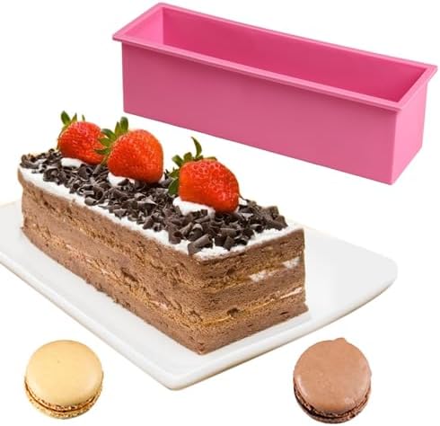 Silicone Soap Mold Loaf with Wooden Box for Soap Making