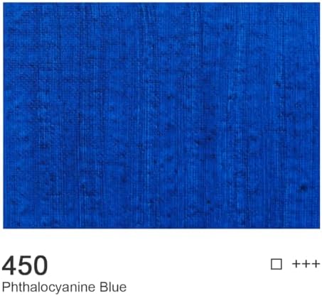 AUREUO Phthalo Blue Acrylic Paint, 4 Fl Oz / 120ml Single Tube Phthalocyanine Blue, Rich Pigment Art Craft Paints for Canvas, Rocks, Wood, Ceramic, Fabric