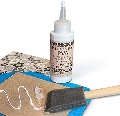 Books By Hand PH Neutral PVA Adhesive, Water-Soluble, 4 Ounce
