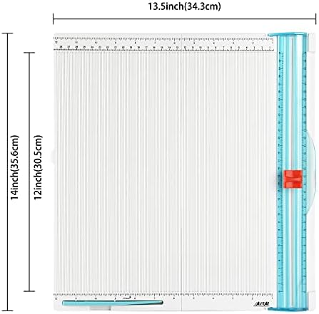 ArtAt 12''X12'' Paper Trimmer & Scoring Board Foldable Design