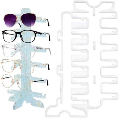 Glasses Storage Rack Silicone Mold, Multi Layer Glasses Display Stand Mold