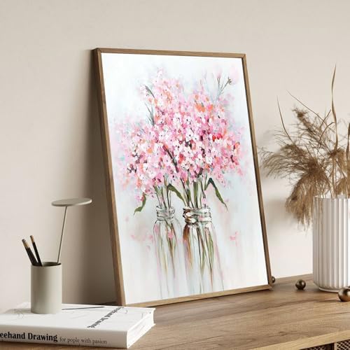 Flowers Diamond Art Kits for Adults, Diamond Painting Kits for Beginner