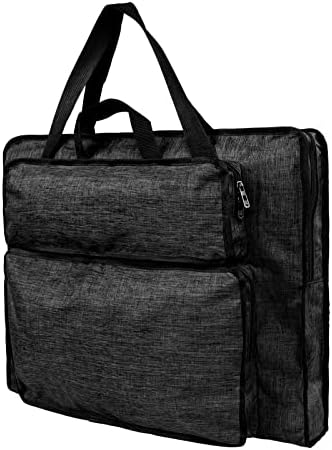 Students' Water-Resistant Portfolio Tote for Art Supplies - 8K Drawing Board Carry Shoulder Bag - Durable Portfolio Case