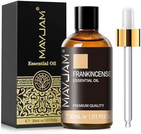 MAYJAM Frankincense Essential Oil for Diffuser Home Yoga Use, 1.01fl.oz
