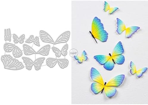 Patchwork Animal Butterfly Metal Cutting Dies for Card Making